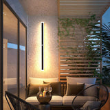 Vynn Linear Outdoor Wall Light warm white motion sensor