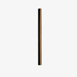Silex linear outdoor wall light matte black — GildNest UK