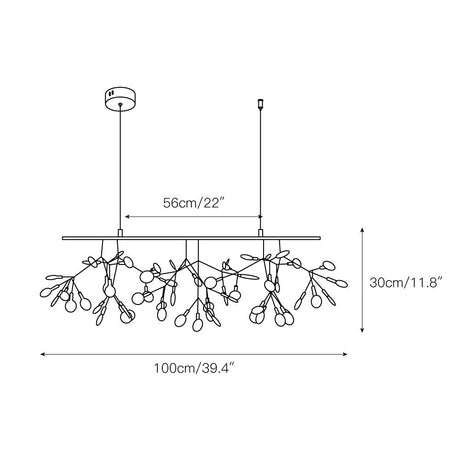 Heracleum Branch Chandelier
