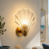 Luis shell wall light
