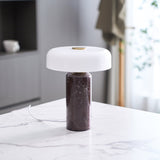 Lunara Marble Table Lamp (Built-in Battery)