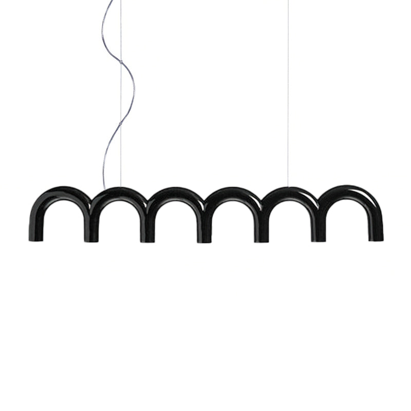 M Shaped Circle Chandelier