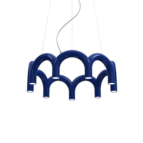 M Shaped Circle Chandelier