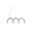 M Shaped Circle Chandelier