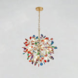 Modern Agate Chandelier