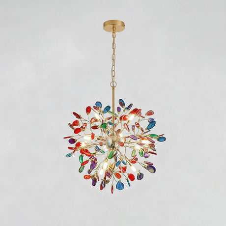 Modern Agate Chandelier