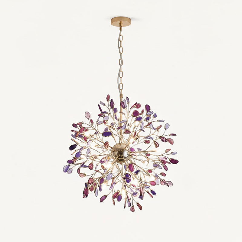 Modern Agate Chandelier