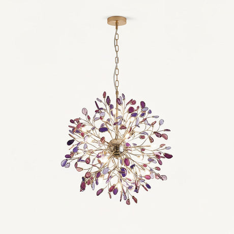 Modern Agate Chandelier