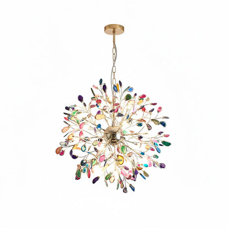Modern Agate Chandelier