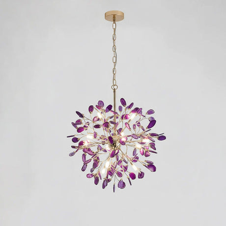 Modern Agate Chandelier