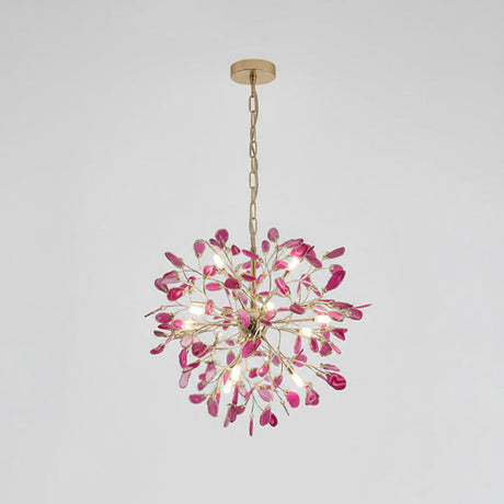 Modern Agate Chandelier