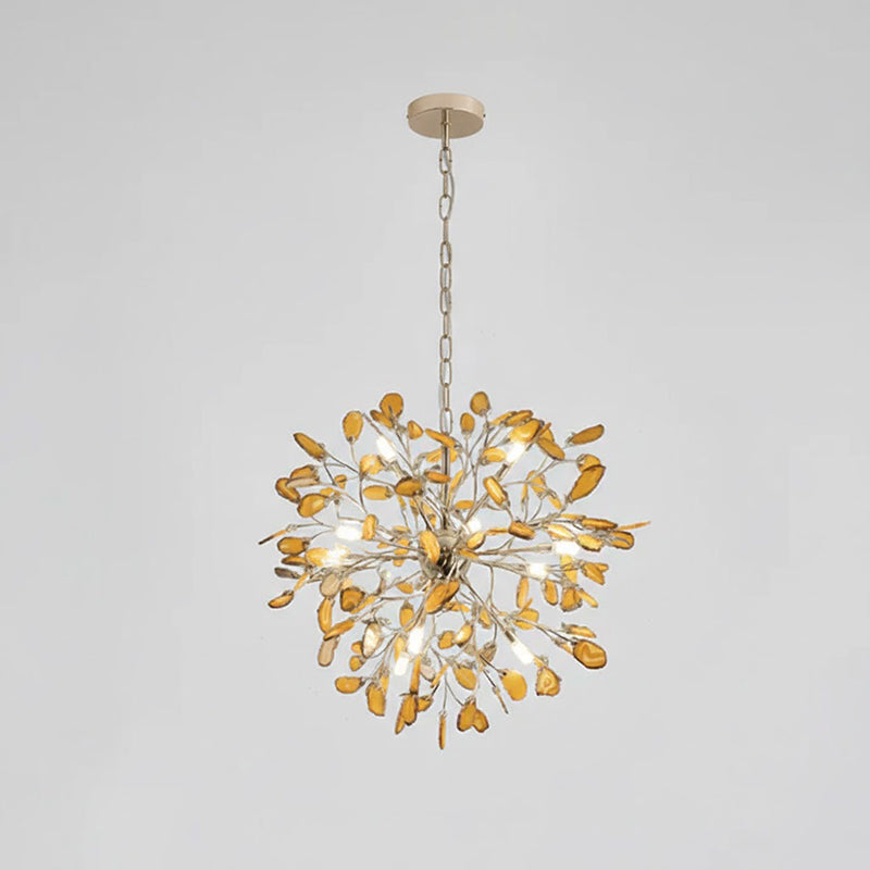 Modern Agate Chandelier