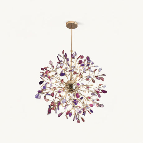 Modern Agate Chandelier