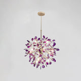 Modern Agate Chandelier