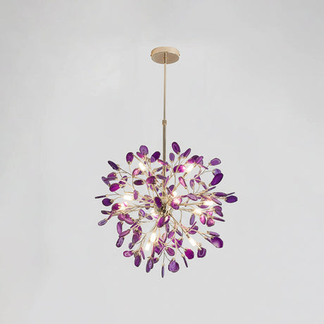 Modern Agate Chandelier