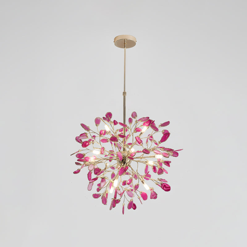 Modern Agate Chandelier