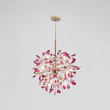 Modern Agate Chandelier