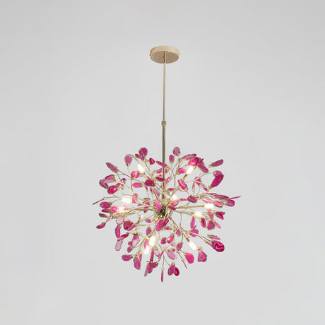 Modern Agate Chandelier