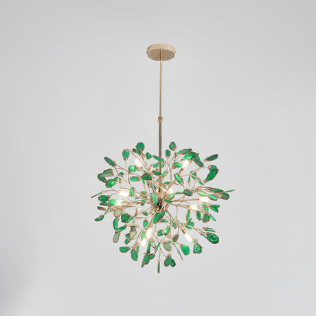 Modern Agate Chandelier