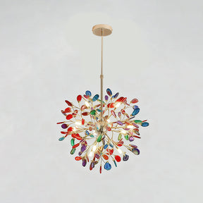 Modern Agate Chandelier