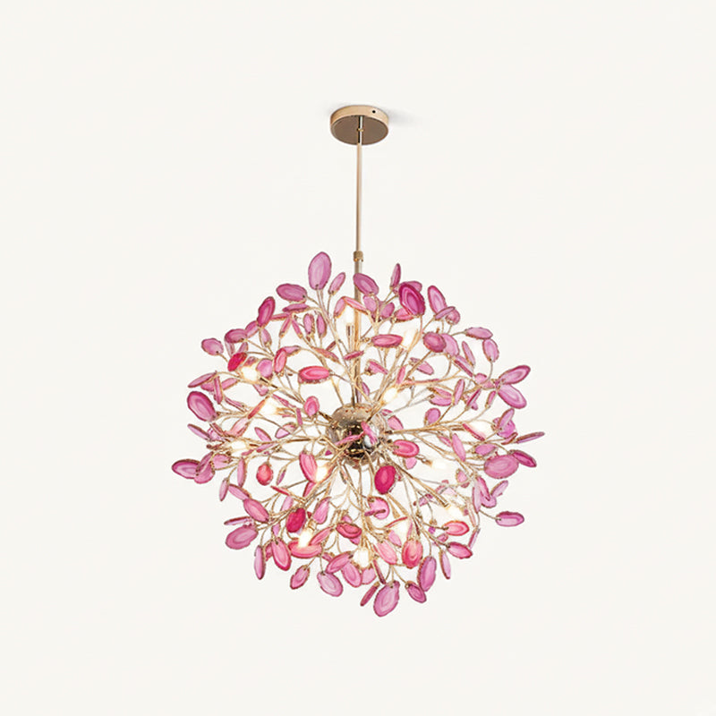 Modern Agate Chandelier