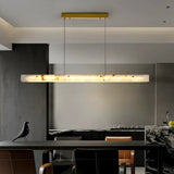 Luno Alabaster Linear Chandelier