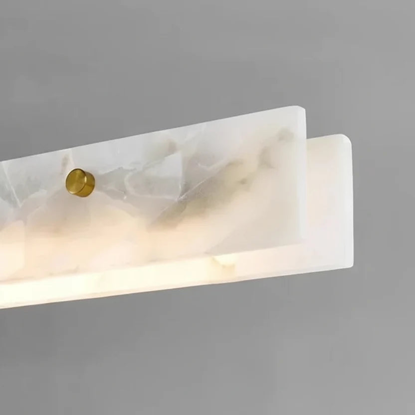 Luno Alabaster Linear Chandelier