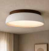 Modern Scandinavian Travertine Ceiling Light