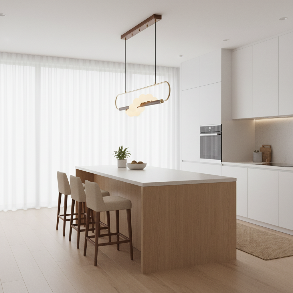 Modern Zeta Chandelier
