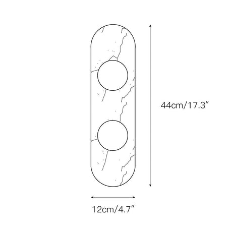Modulo Marble Wall Light
