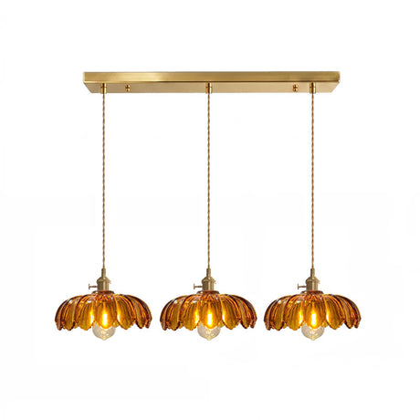 Retro Petal Pendant Lamp