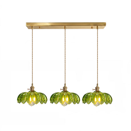 Retro Petal Pendant Lamp