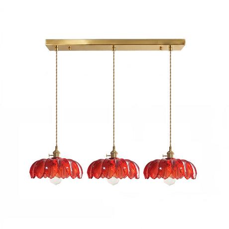 Retro Petal Pendant Lamp
