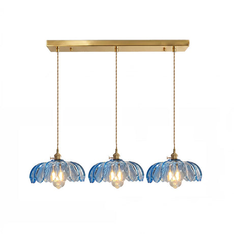 Retro Petal Pendant Lamp