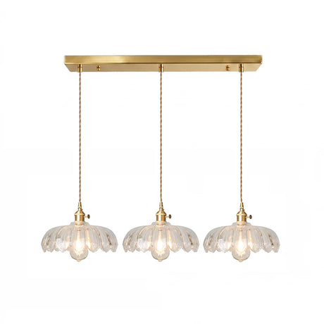 Retro Petal Pendant Lamp