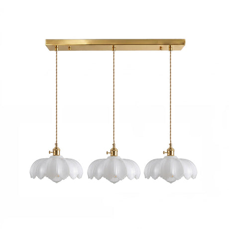 Retro Petal Pendant Lamp