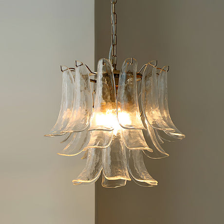 Murano Petal Chandelier