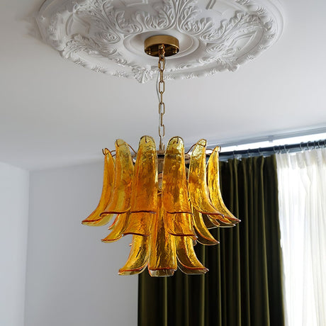 Murano Petal Chandelier