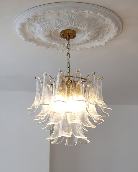 Murano Petal Chandelier