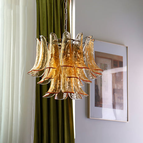 Murano Petal Chandelier