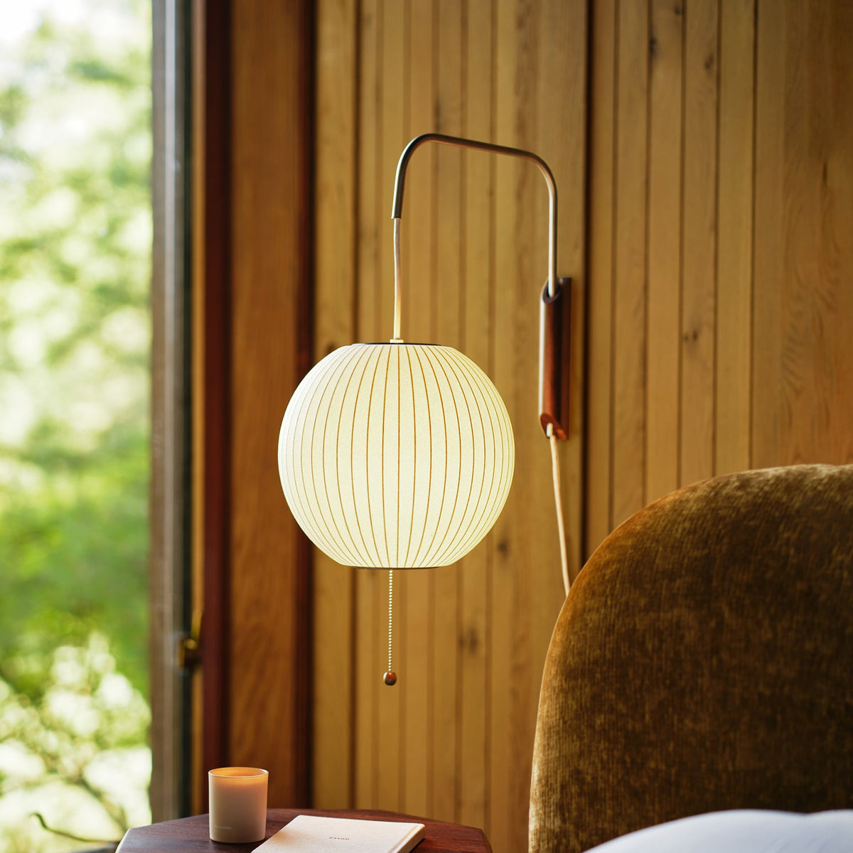 Nelson Plug-In Wall Sconce
