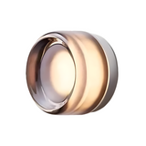 Nordic Luminous Dimple Glass Modern Wall Light