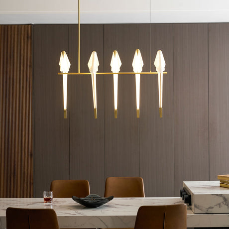 Perching Bird Chandelier