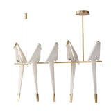 Perching Bird Chandelier