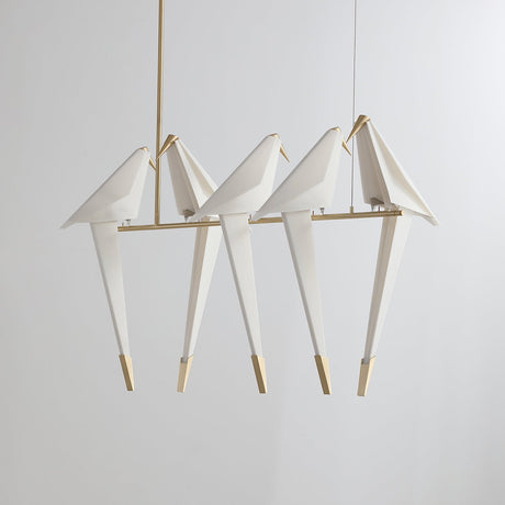 Perching Bird Chandelier