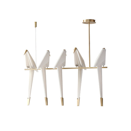 Perching Bird Chandelier