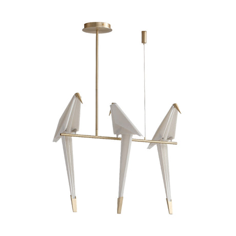 Perching Bird Chandelier