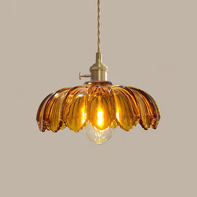 Retro Petal Pendant Lamp