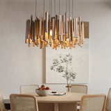 Azera Retro Wood Chandelier