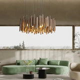 Azera Retro Wood Chandelier